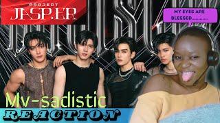 Reaction JASP.PER SADISTIC-MV (Where do I begin, just wow....) #projectjasper #risermusic #gmmtv