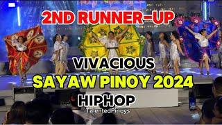 2ND RUNNER-UP, Vivacious of Tondo, Manila | Sayaw Pinoy 2024 | Hiphop Category