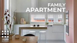 Modern Family Apartment with Functional Interior Design| Room Tour