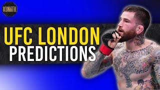 UFC LONDON PREDICTIONS | UFC LONDON FULL CARD BREAKDOWN