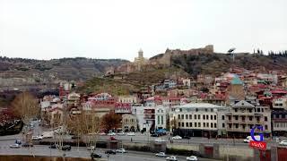 Timelapse in Tbilisi 4K