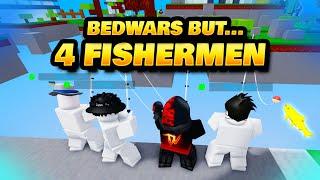 BedWars but.. 4 Fishermen in Ranked!