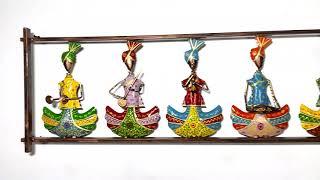 5 Sardar Metal Wall Hanging Frame Horizontal @antaryuga