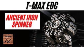 T-Max Ancient Iron Spinner Fidget Toy. Fablades Full Review