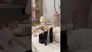 Self care morning routine vlog #skincare #mymorningroutine #skincareroutine #aesthetic #thatgirl