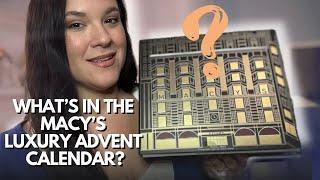 MACY’S LUXURY BEAUTY ADVENT CALENDAR: Worth $322 Retail Value for $120!