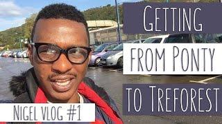 Getting to Treforest from Pontypridd - Nigel, Student vlog