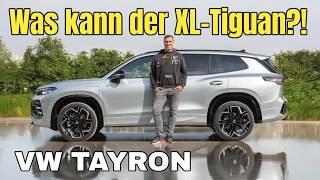 VW TAYRON: Nachfolger des Tiguan Allspace und Bruder des Skoda Kodiaq! Check | Review | Preis | 2025