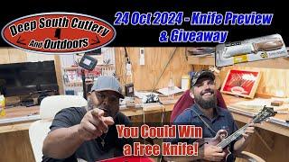 24 Oct 2024 Knife Preview & Knife Giveaway! Case, Bear & Son, Camilus, GEC Buck, Win Free Knife #edc