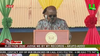 Election 2020: Judge me by my records - Prez. Akufo-Addo