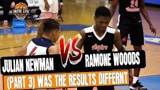 Julian Newman Vs Ramone Woods (PART 3) This Time With THEIR SCHOOL SQUADS