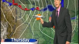 Warm with an Interruption to Start the Weekend