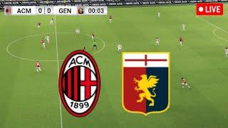 in diretta : Milan vs Genoa | Serie A 24/25