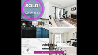 SOLD in Ashburn Virginia by Redefined.Real Estate