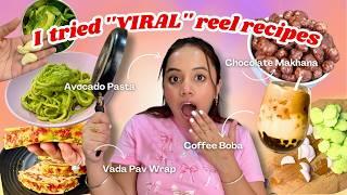 I tried VIRAL REEL RECIPES for 24 HOURS