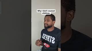 Why I don't counsel kids | Therapy Humor #shorts