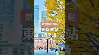 2024東京銀杏景點*東京車站前行幸通り