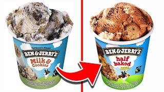 Top 10 Ben & Jerry's Ice Cream Flavors Ranked WORST to BEST!