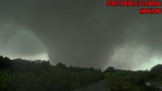 RAW Fort Pierce, Florida Destructive Tornado (Oct. 9, 2024)