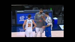 Luka Doncic, Nikola Jokic, Boban Marjanovic & Vlatko cancar having fun pregame and postgame