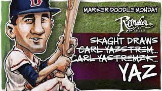 Carl Yastrzemski | Marker Doodle Monday