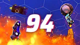 ROCKET LEAGUE INSANITY 94! (RESETS WORLD-RECORD !? INSANE FREESTYLE CLIPS!)