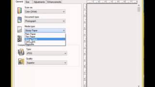 Driver Setup: Single sided 600 dpi JPEG Superior
