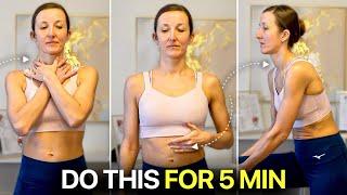 Full Body 5-Min Specific Seven Lymphatic Drainage Massage Routine