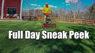 Reel Mowing Brush Cutting and Sneak Peek at Solar