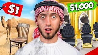 I Survived $1 Haircut VS $1,000 Haircut In Dubai!