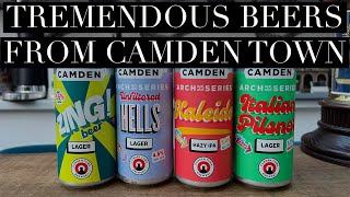 Camden Unfiltered Helles Lager Review , Camden Italian Pilsner Review , Camden Zing Lager Review