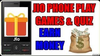 JIO PHONE MEIN GAMES & QUIZ KHEL KAR PAISE KAISE KAMAYE | NEW TRICK 2020