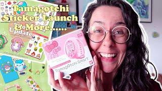 Tamagotchi Sticker Launch: Etsy Shop Update, Hard Work Pays Off