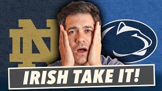 Notre Dame EDGES Penn State 27-24, insta-reaction!