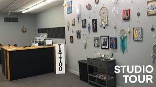 Art Studio Tour and Tattoo Shop | AdamDarkLord