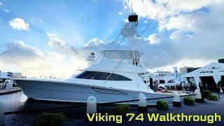 Viking 74 | Exclusive Tour and Review