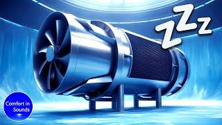 Relaxing Wind Tunnel Fan and Air Conditioner Sounds (no ads) | Sleep, Study or Meditate