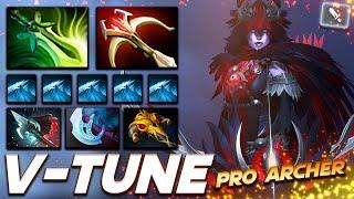 V-Tune Drow Ranger Pro Archer - Dota 2 Pro Gameplay [Watch & Learn]