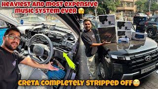 Most expensive system in our Creta | Complete installation | Creta Base to Top Conversion | Part - 5