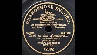 O du mein holder Abendstern (Robert Leonhardt)