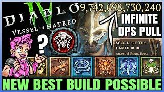 Diablo 4 - New Best TRILLION DPS OP Spiritborn Quill Vortex Build - Meta S6 INFINITE SPEED - Guide!