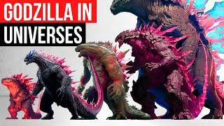 Evolved Godzilla in Different Universes