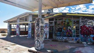 Exploring an Abandoned Route 66 Gas Station/Truck Stop