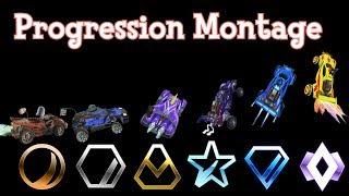 Bronze to Champion - A Rocket League Progression Montage