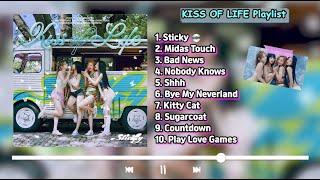 [ 𝐊𝐈𝐒𝐒 𝐎𝐅 𝐋𝐈𝐅𝐄 𝐏𝐥𝐚𝐲𝐥𝐢𝐬𝐭 ]  키스 오브 라이프 노래 모음 | Title Tracks | #KISSOFLIFE #Sticky #Playlist