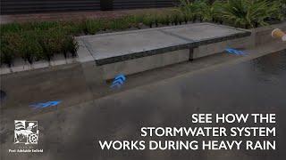 How the stormwater system works during heavy rain