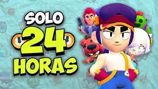 ¿ CUÁNTOS BRAWLERS tendré en SOLO 24 HORAS ? ft. @MareBS