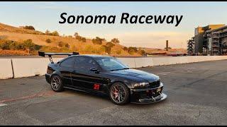 Back at Sonoma Raceway in my BMW E46 M3