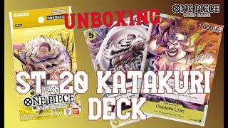 ST-20 One Piece New Starter Deck Yellow Katakuri Opening