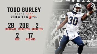 Historic Performances | Todd Gurley Carries the Rams with 225 Yards and 2 TDs @ Denver Broncos